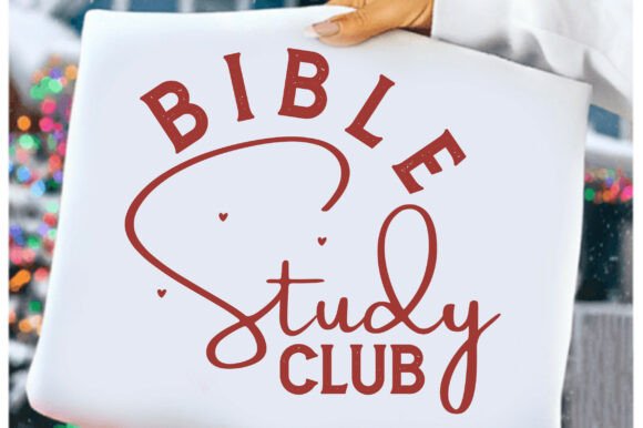 Bible Study Club Svg Png for T-Shirt Designs