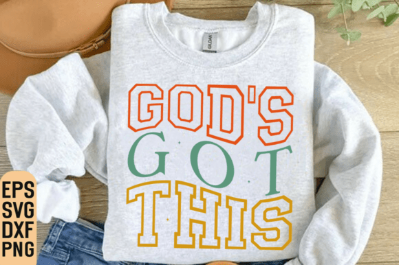 God’s Got This SVG: Christian Bible Verse T-Shirt Designs