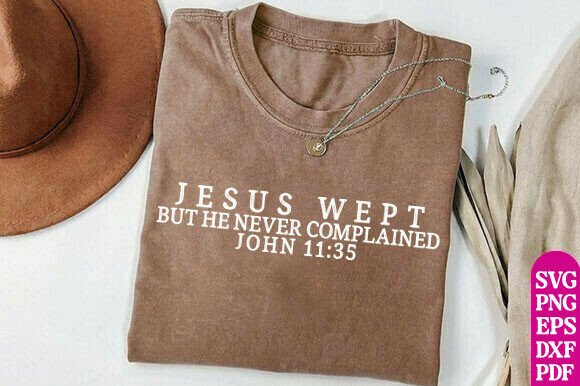Minimalist, Trendy, Single Color, Jesus